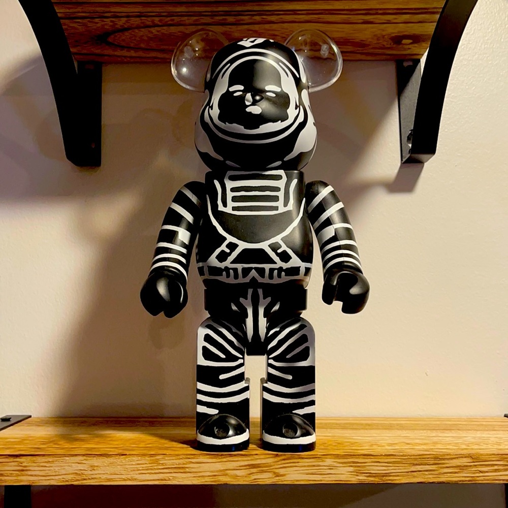 Bearbrick x Billionaire Boys Club Astronaut 400% Black